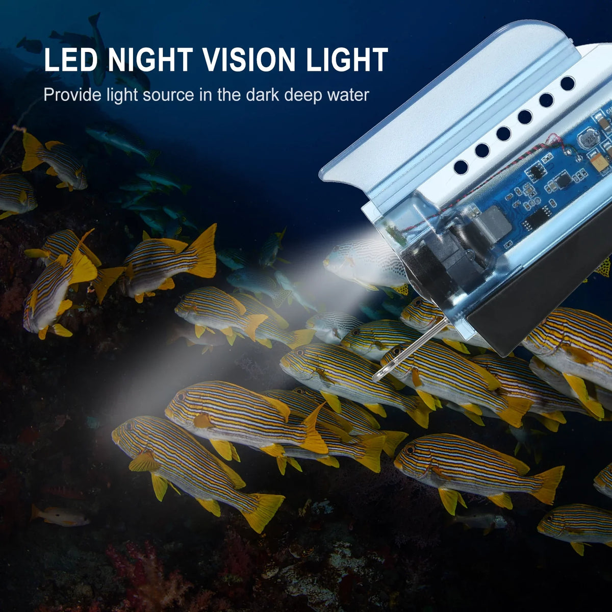 '- Ice for Kayak Boat Live Sea Video Finder Underwater Gofishup 1080P Fishing Dive into Camera Fish Depths with Lake