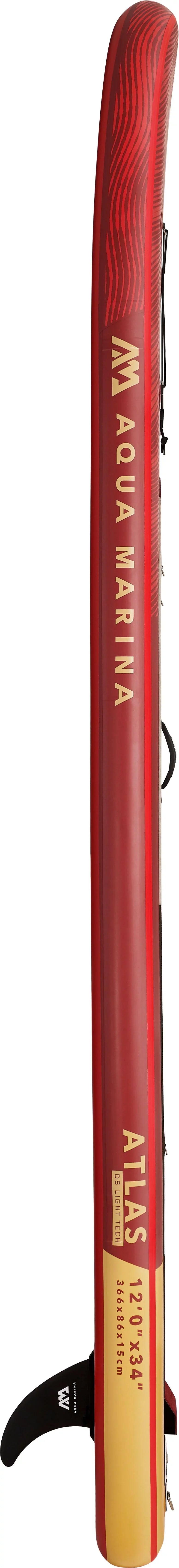 Pump 12'0" - Up Paddle including Marina Paddle, Aqua Harness ATLAS & Stand SUP - Inflatable Safety Package, Board Carry Fin, Bag,