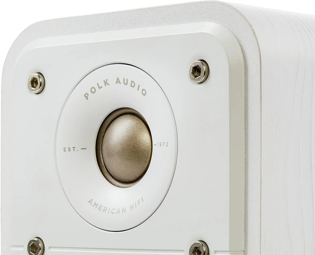 ES10 (White) Hi-Fi Surround Speakers - Home Polk Satellite Signature Theater Elite