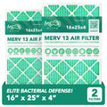 13 IN x | 16x25x4 4.31" MERV x Filters Pleated Furnace 24.88" for Applications Air Viral Replacement BASED Elite Air AC 15.88" Actual USA Bacterial Dimensions: | | MOAJ (2-PACK) & Filter | Defense & |