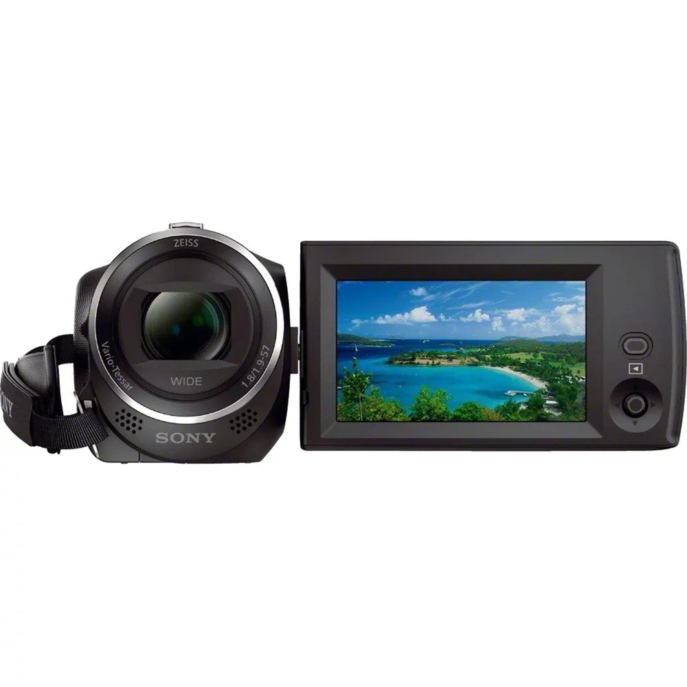 More Recording with Memory Charger, Handycam Bag, AC/DC and Pack, MicroSDHC Deluxe Video CX405 Card, Sony HDRCX405 Battery Cable, 32GB Camcorder HDR-CX405 HDMI Bundle