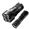 E4K and at -Both or home can Outdoor Searchlight Recharged Flashlight Value go Nitecore the on TM28 Pack: be