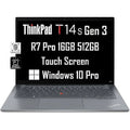 ThinkPad Laptop, 6850U, Fingerprint, T14s Lenovo FHD SSD, 7 512GB 3-Yr Backlit, Beat RAM, i7-1185G7)) Gen / 14" 10 Win Webcam, FHD+ 11 3 Ryzen Pro Pro WRT, (AMD (8-Core 16GB Touchscreen Business