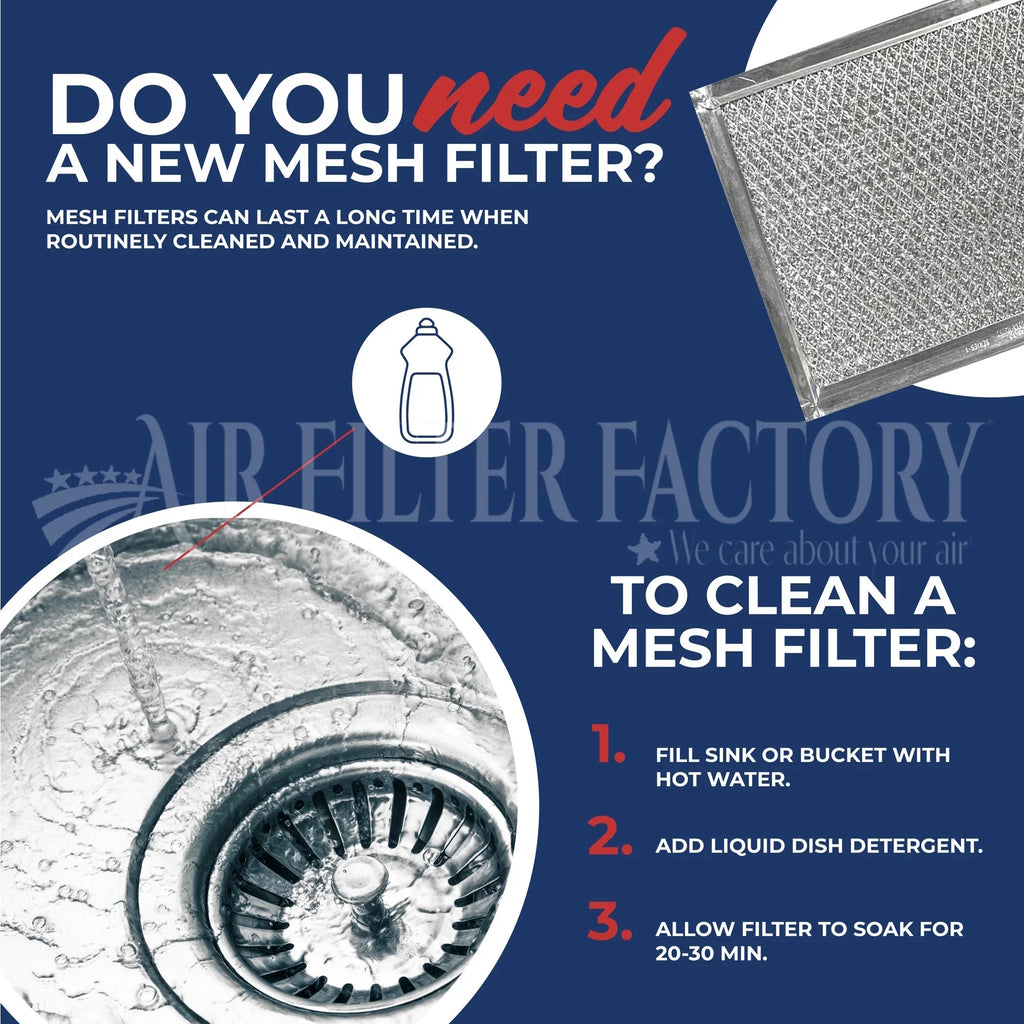 Filter EA231410, WB13X5002, with PS231410, 610054, AH231410, by 245011 AP2020620, Air Filters Aluminum Compatible 2-Pack Factory