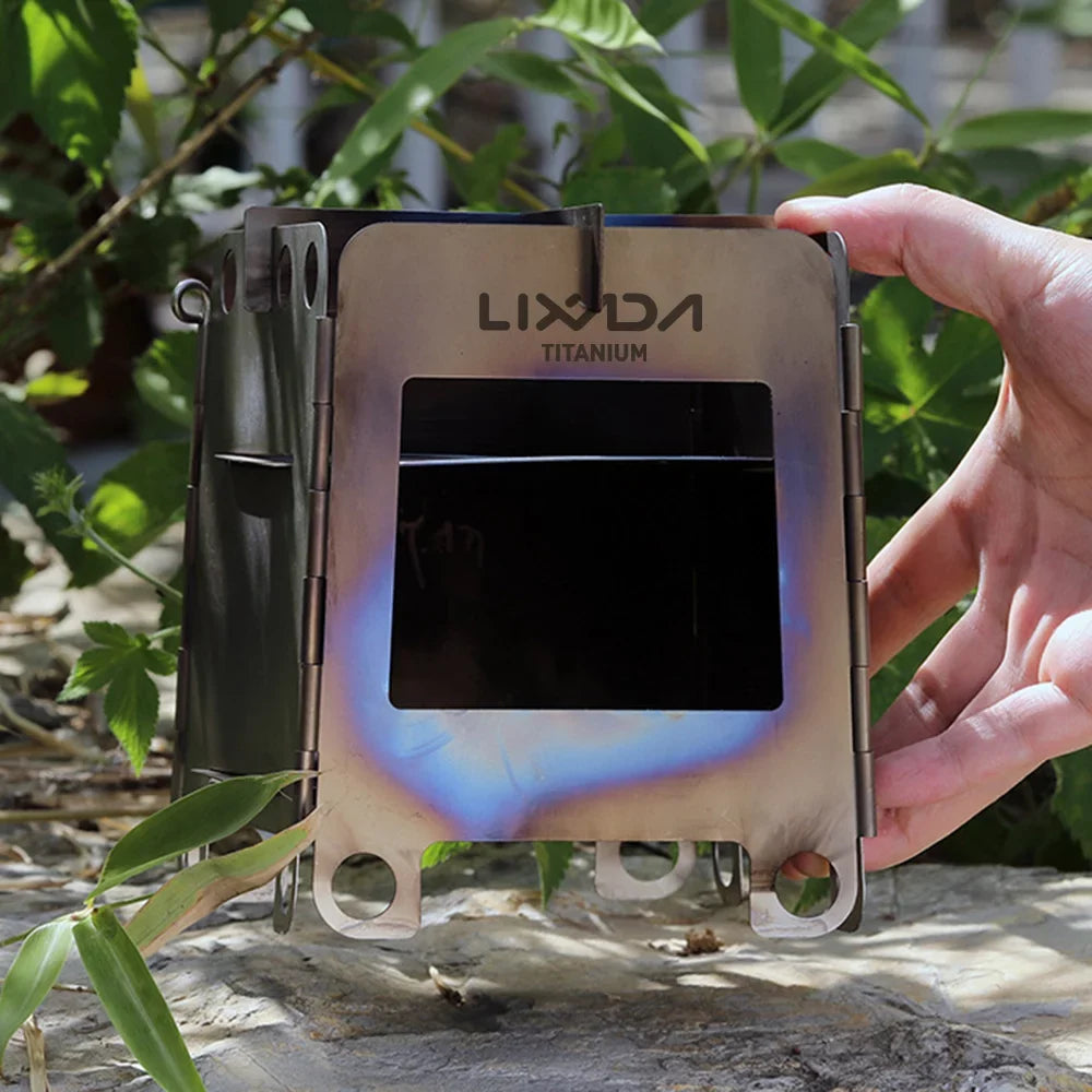 Pocket Lixada Stove Outdoor Stove Wood Pocket Buzhi Stove Portable Picnic. Stove furnace,Wood StoveTubbek Huiop