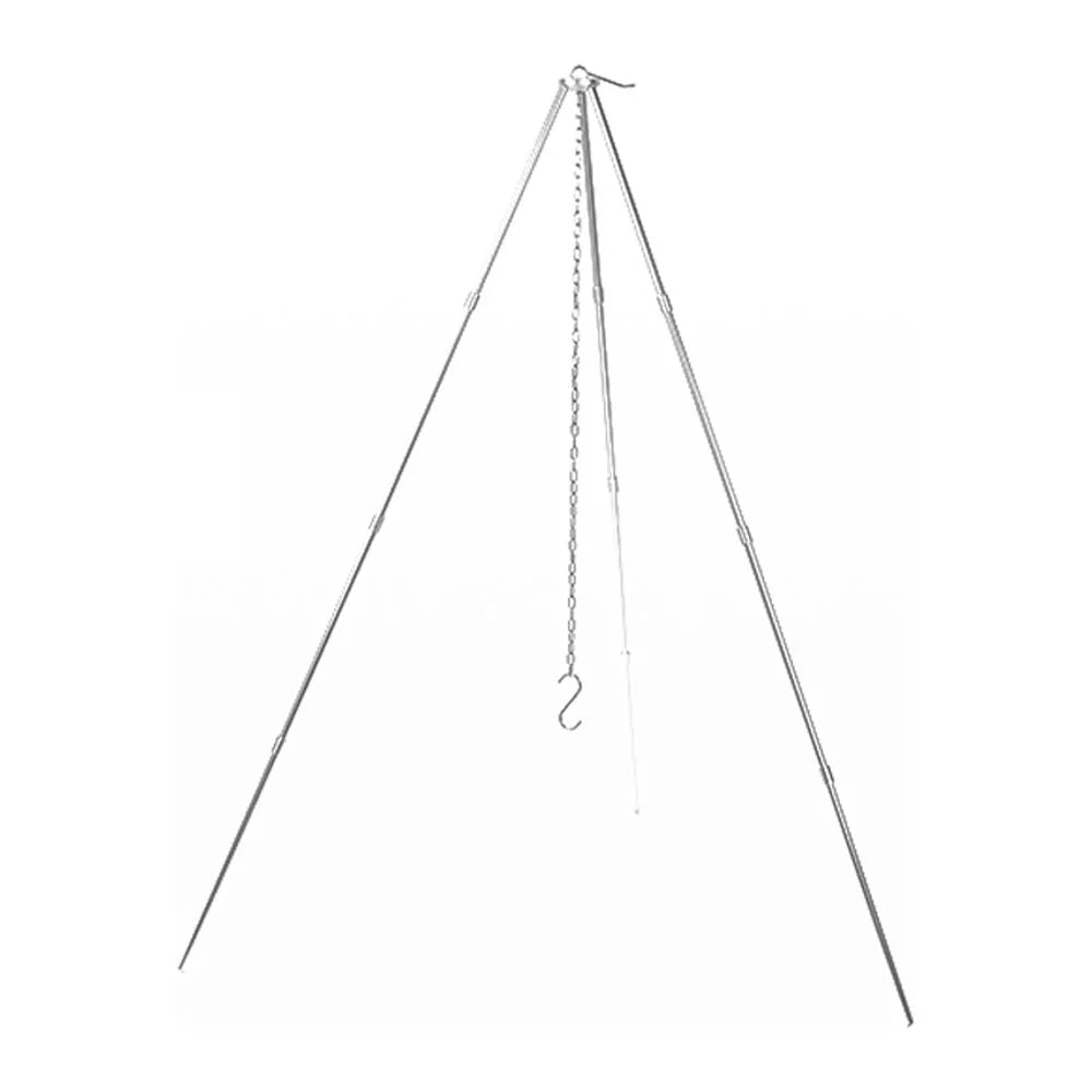 Pot Bracket Detachable Aluminum Stand Bonfire Portable Campfire Folding Alloy Arealer Camping BBQ Rack Hung Tripod Picnic for