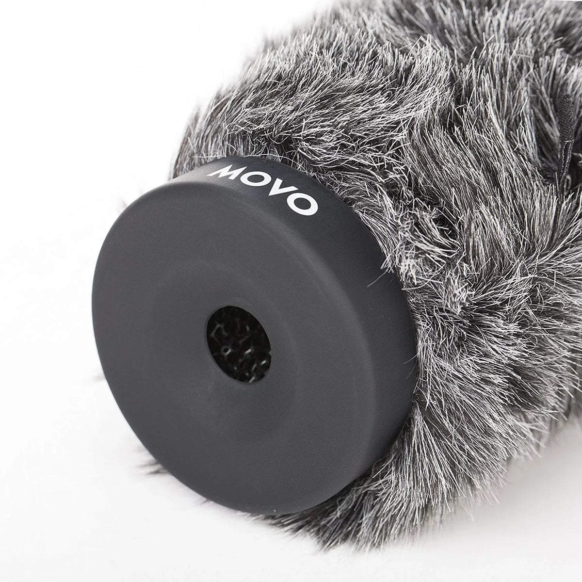 And [27cm] 18-23mm In Dark Windscreen Gray Diameter For Rigid 10.6" - Up Movo To Long Furry Ws-g270 Microphones