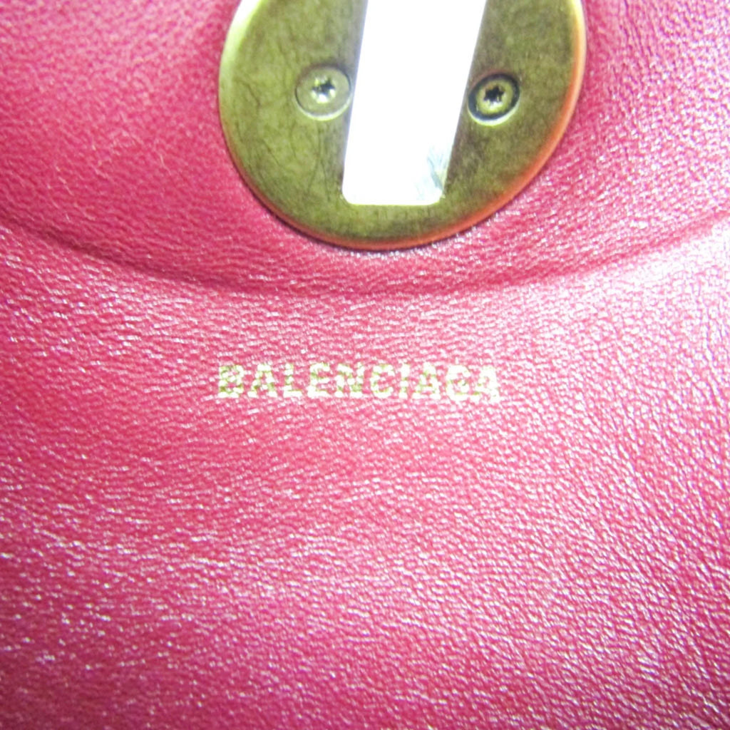 Women's Leather Balenciaga Bag Handbag,Shoulder (Good) 570093 Pre-Owned Black