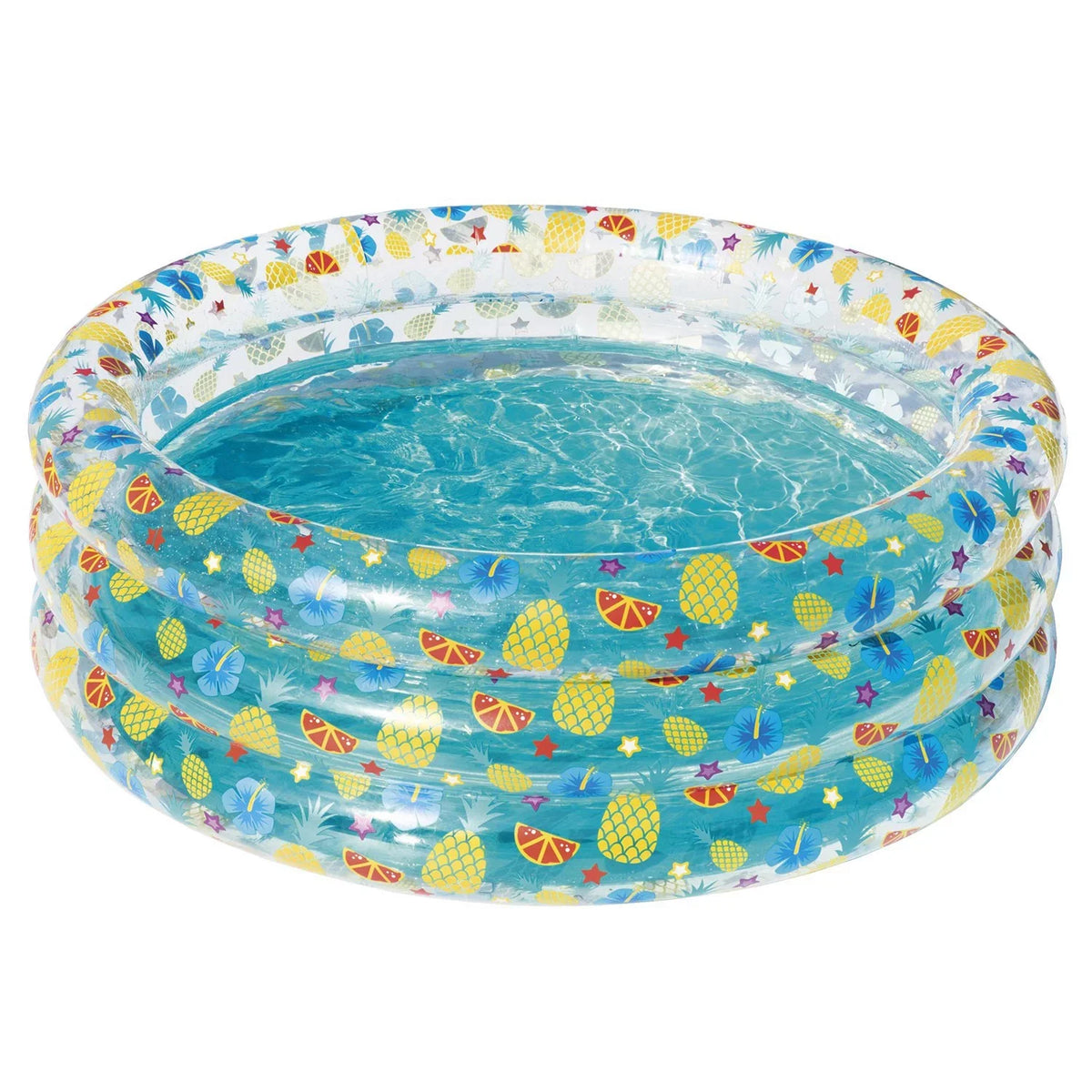 Water Family Drain Inflatable Backyard Swimming Baby 59x21in for Pool,iMounTEK Velvets 3 Plug Beach, Indoor Foldable with Pool