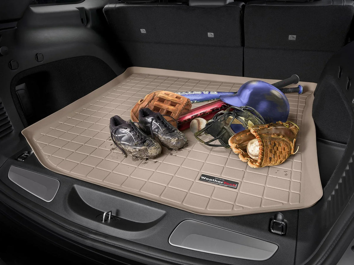 '- Seating Tan Cherokee, Cherokee Liner Grand Grand Behind Trunk with 2nd Row Jeep Cargo compatible 4xe WeatherTech