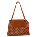 Bag GOYARD Canvas Rouette Orange Shoulder Soft Pre-owned