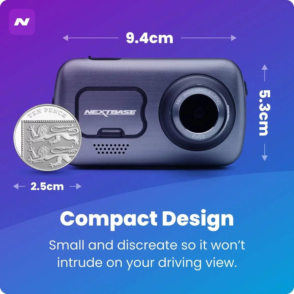 Cam UHD in Camera Car Dash Full 4K/30fps Nextbase 622GW Recording DVR