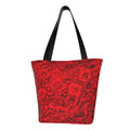 Women'S Bag Shopping Rose Lukts Tote Red Bag,Shoulder Capacity Large Handbags Hobos Bag