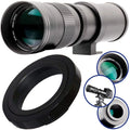 D800, D5, HD for Kit D610, Nikon D600, F-Mount D5600, T-Mount Telephoto Manual D7500, D4, D750, D780, and D5500, D850, D Super Zoom D810, D7200, 420-800mm D5300, D3500 f/8.3-16 D3400 Ultimaxx Lens D6,