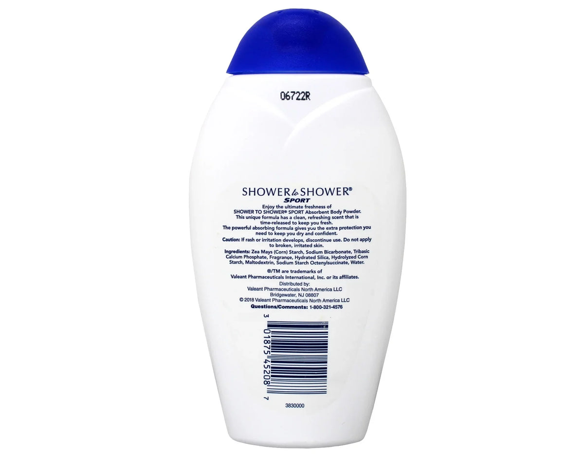 Body (Pack Powder To Sport, oz 13 6) Shower Shower of