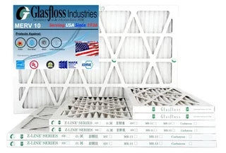 Made -Qty:4 Air Filter 15x30x1 MERV 29.5x7/8 Furnace in - 14.5 Glasfloss - inch) USA 10 - (Actual Size: x