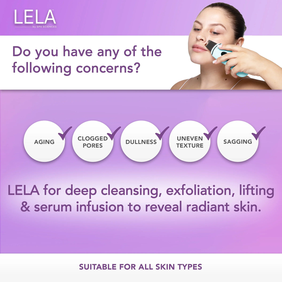 LELA Spatula, Mint Spa Sciences Skin
