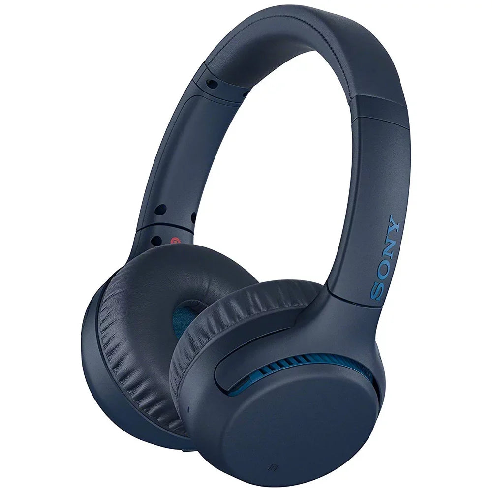 Deco - Bundle Gear Audio Headphones WH-XB700 with Sony Wireless BASS EXTRA Blue