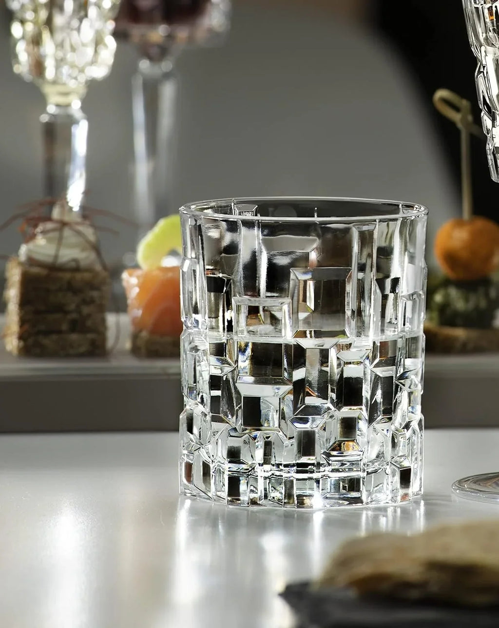 Count oz oz, of DOF Glass Tumbler Cristalleria 1 12 Set Italiana & Highball Crystal RCR Whiskey 11 Pack Drinkware 11.5