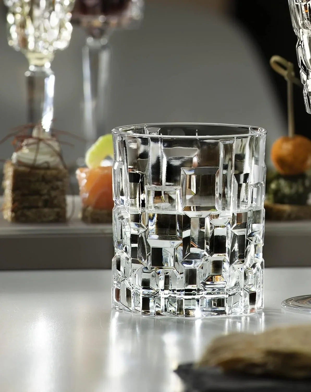 Count oz oz, of DOF Glass Tumbler Cristalleria 1 12 Set Italiana & Highball Crystal RCR Whiskey 11 Pack Drinkware 11.5