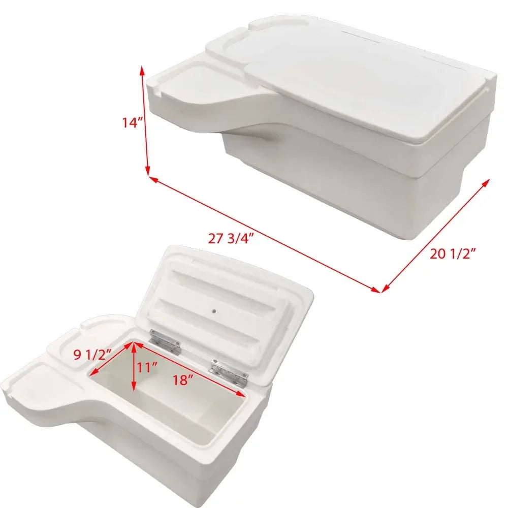 Boat | Storage (STBD) Pontoon 171304 Console Polyethylene Godfrey