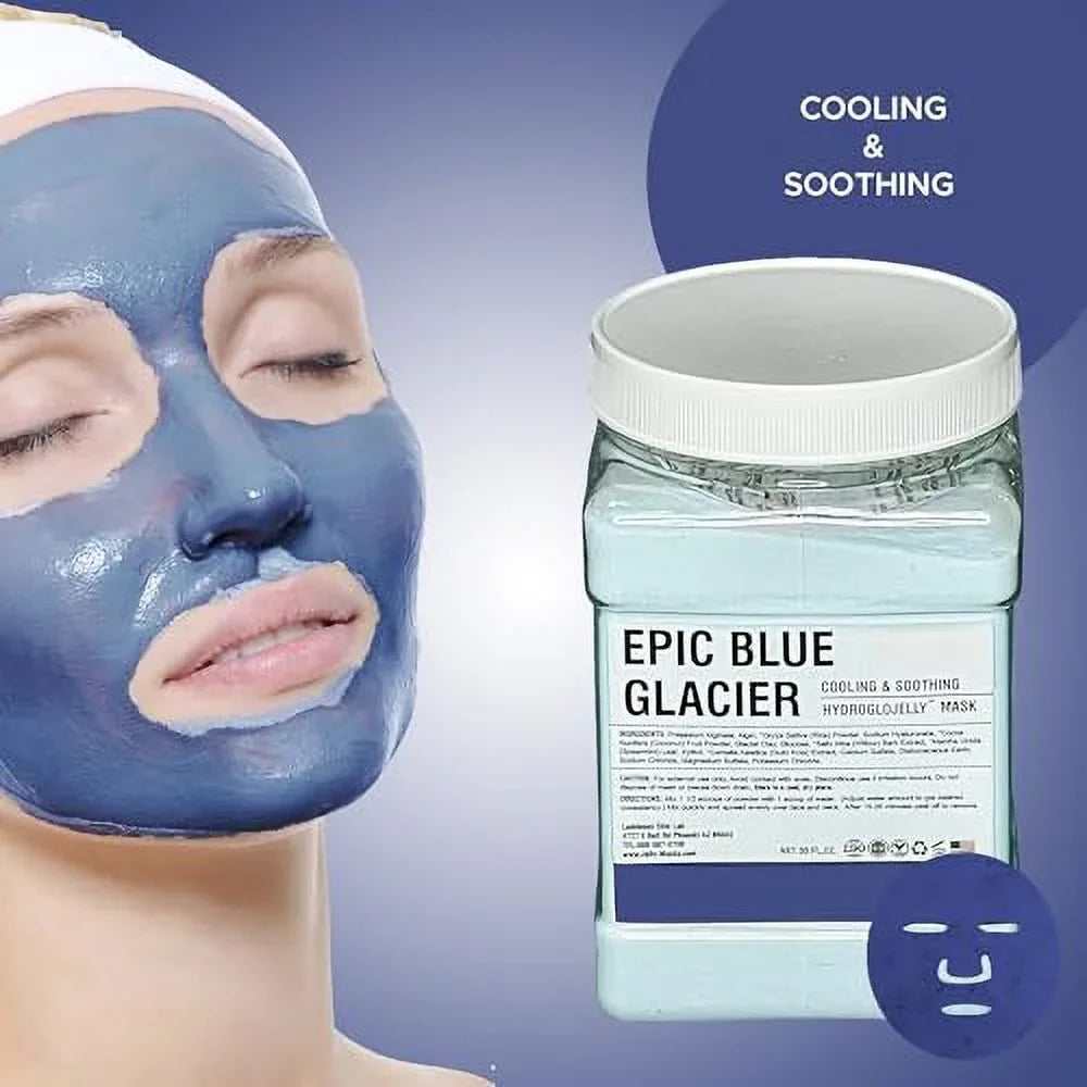 Jelly oz Types Epic Blue - Reducing Peel Anti-Aging, Facial | Dark & Skin Natural Professional Pack Mask, Spot Skin Mask Luminous Suitable - off for Glacier 30 Lab All Skin Treatment fl