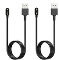 Willful Cable Smart YAMAY Watch Magnetic [2-Pack] 3.3FT Charger Letsfit SW021 for VeryFitPro ID205L USB Charging SW023