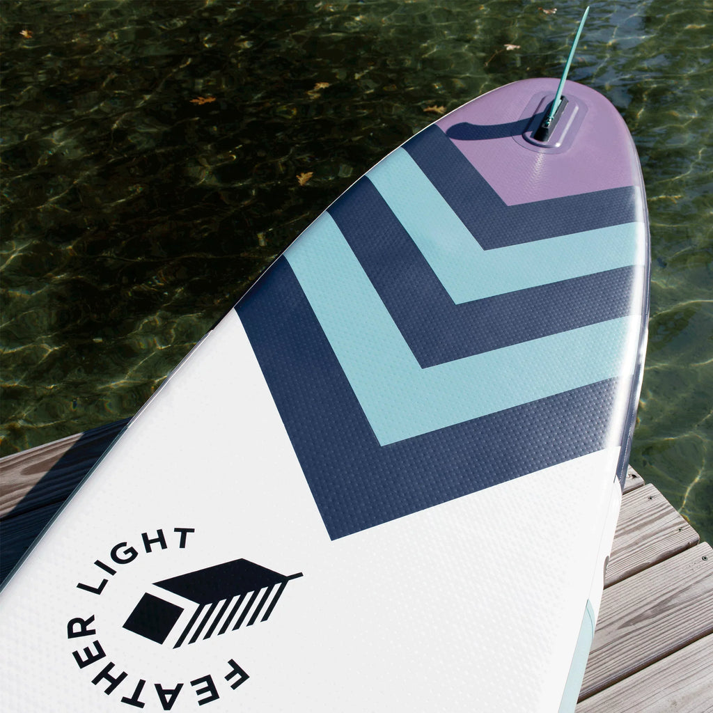 Fit 10'8" Inflatable Paddle Light Yoga Board Feather