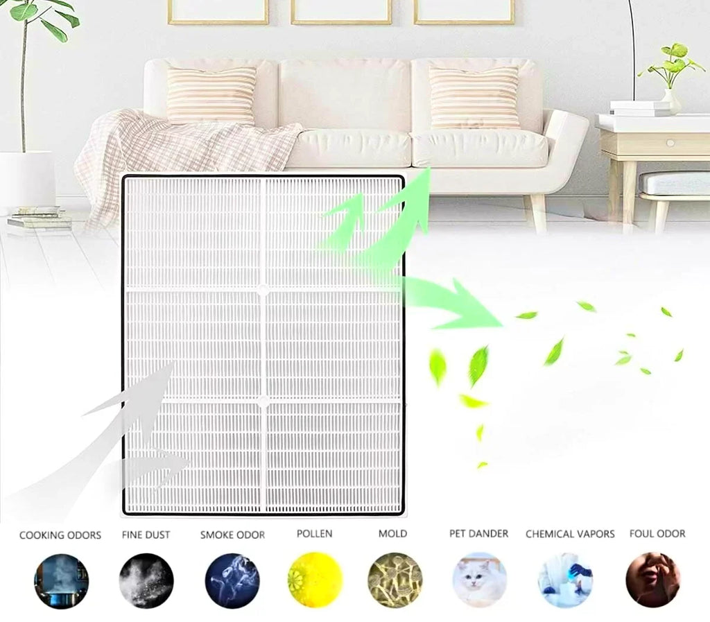 Pre-Carbon AP510 1183054K, and AP300, SCREENTRONICS AP450, Part# 8171434K, Filters for Compatible Series Filter Whirlpool HEPA Purifiers AP350, Whispure Replacement 1183054 for 4 Air