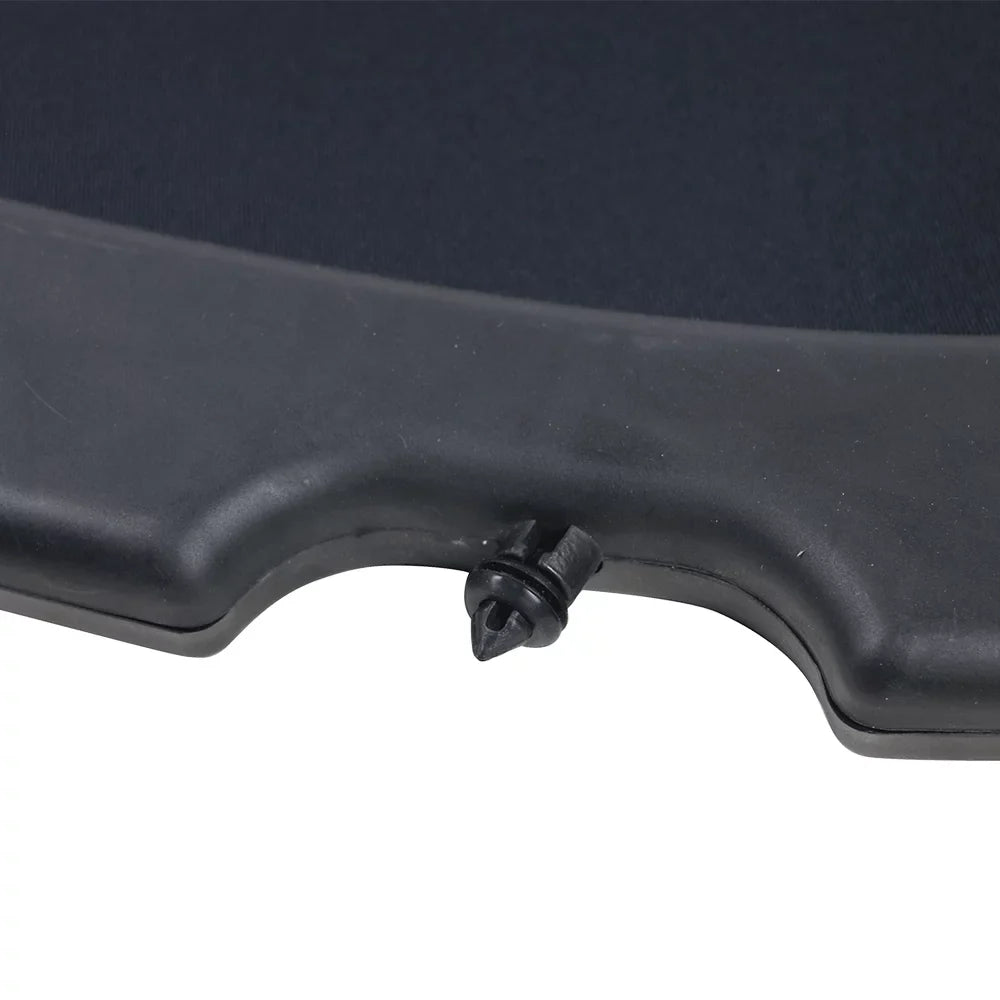 Black Trunk Cover Ikon Privacy 02-06 Compatible RSX with Style Acura OE Luggage Cargo Motorsports