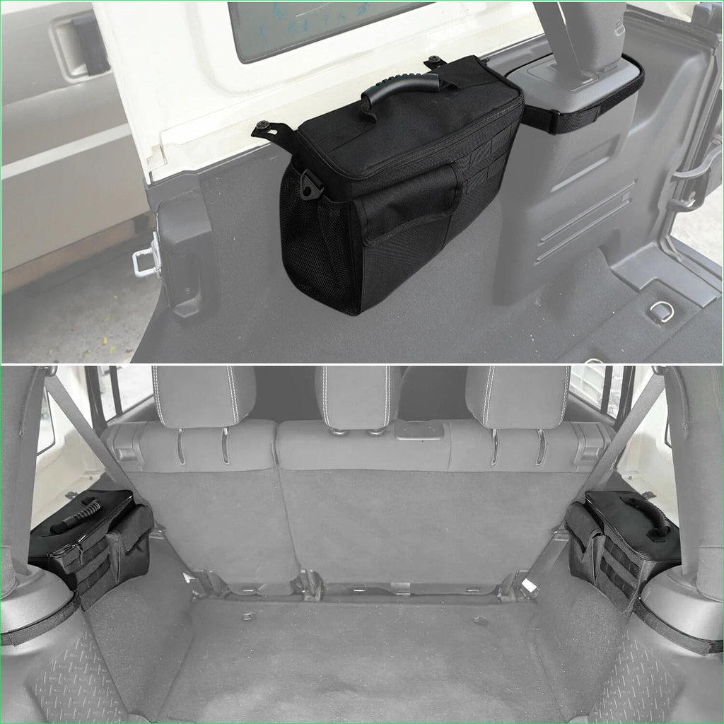 JL Pocket Trunk for 2018-2024 Jeep 4 Interior 2024 Tidying Doors Accessories Organizer Rear Stowing Bag Tool