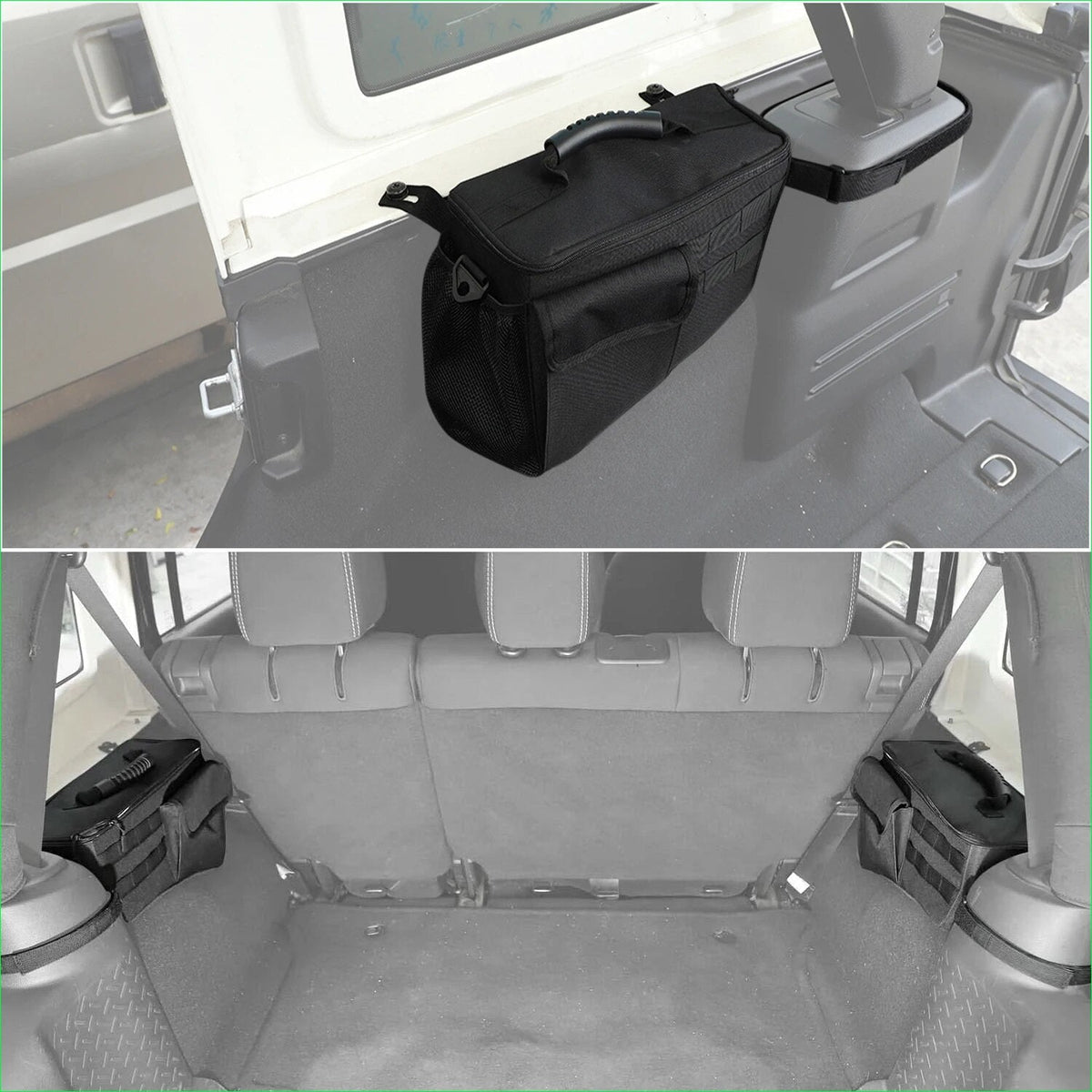 JL Pocket Trunk for 2018-2024 Jeep 4 Interior 2024 Tidying Doors Accessories Organizer Rear Stowing Bag Tool