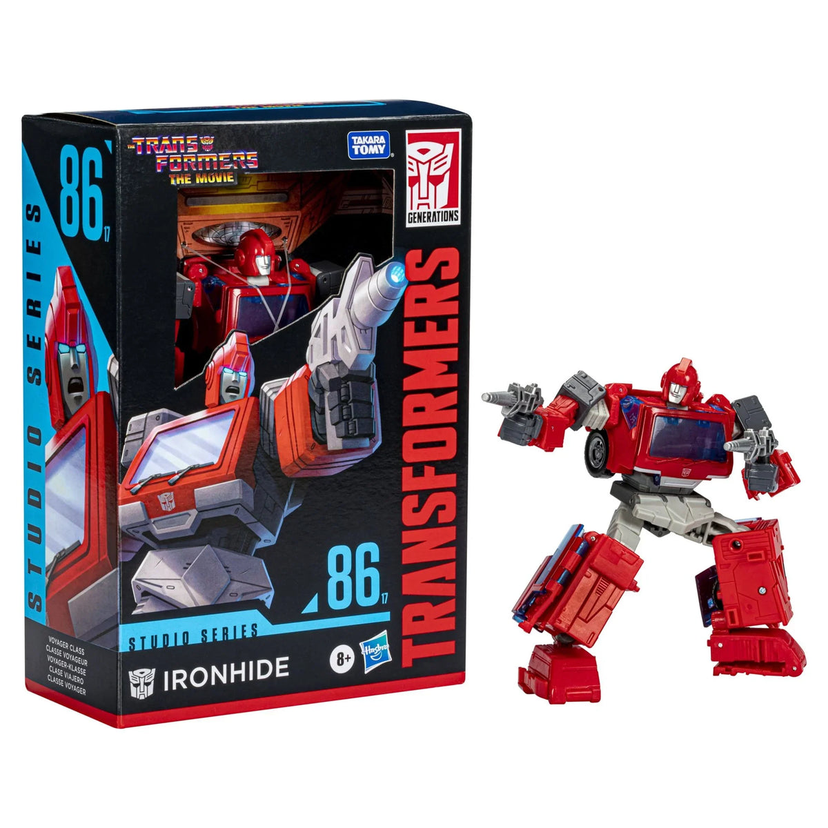 Figure Transformers: 86-17 Transformers Action Class Voyager The Movie The Studio Ironhide Series