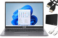Grey Webcam, 512GB Windows i5-1135G7, PCIe 15 FHD Keypad, Touchscreen, Core Accessories Numeric SSD, ASUS 12GB Tigology 11 15.6" Wi-Fi Vivobook RAM, + 5, Intel Home, Laptop,