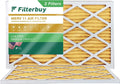 13x21.5x1 (2-Pack) HVAC Filters Furnace 11 AC Filterbuy Pleated MERV Air