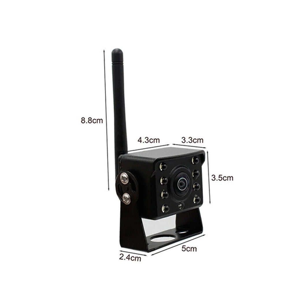 IP67 Camera Truck ~36V Rear Vision HD View Wireless Backup Wireless LED Automobile Reverse Car Bus Anself Camera, WiFi Monitor Reversing Night Waterproof