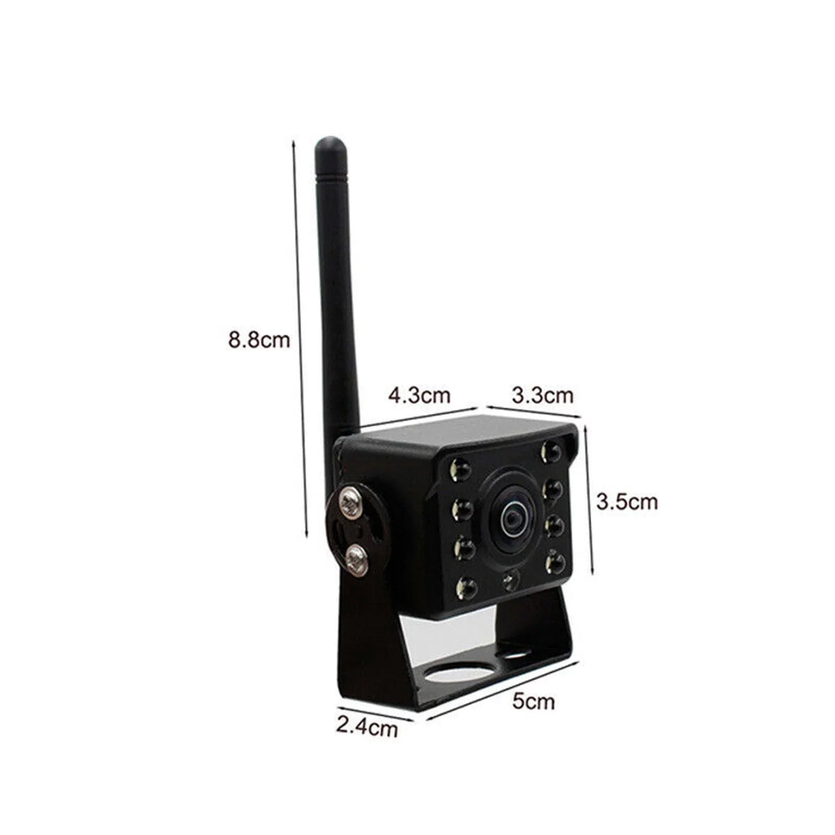 ~36V Reverse Car Camera Wireless IP67 Truck Reversing Night WiFi Wireless Camera, Waterproof HD Vision Rear LED Bus View Monitor Automobile Backup