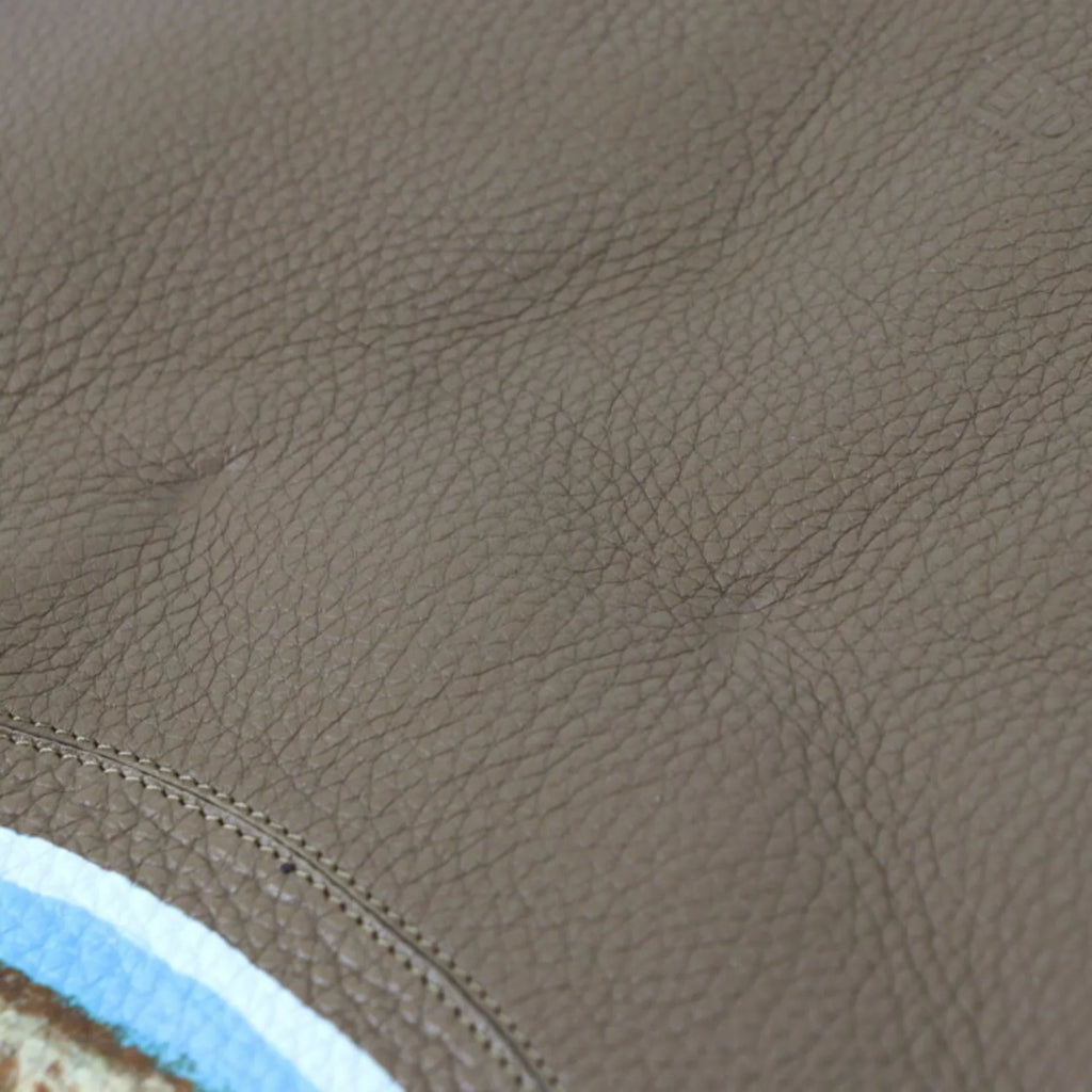 Coffee 7VA426 Shoulder Cup (Like New) Brown Leather Pre-Owned FENDI Pattern Tote Bag Fendi Series