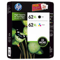 Ink Combo Cartridge 62XL HP Black & Color Ink