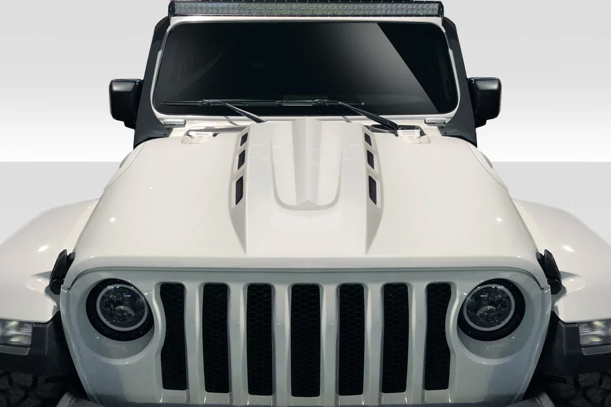 Gladiator 2019-2023 Hood Wrangler - Duraflex JT Piece Jeep 1 Energy JL