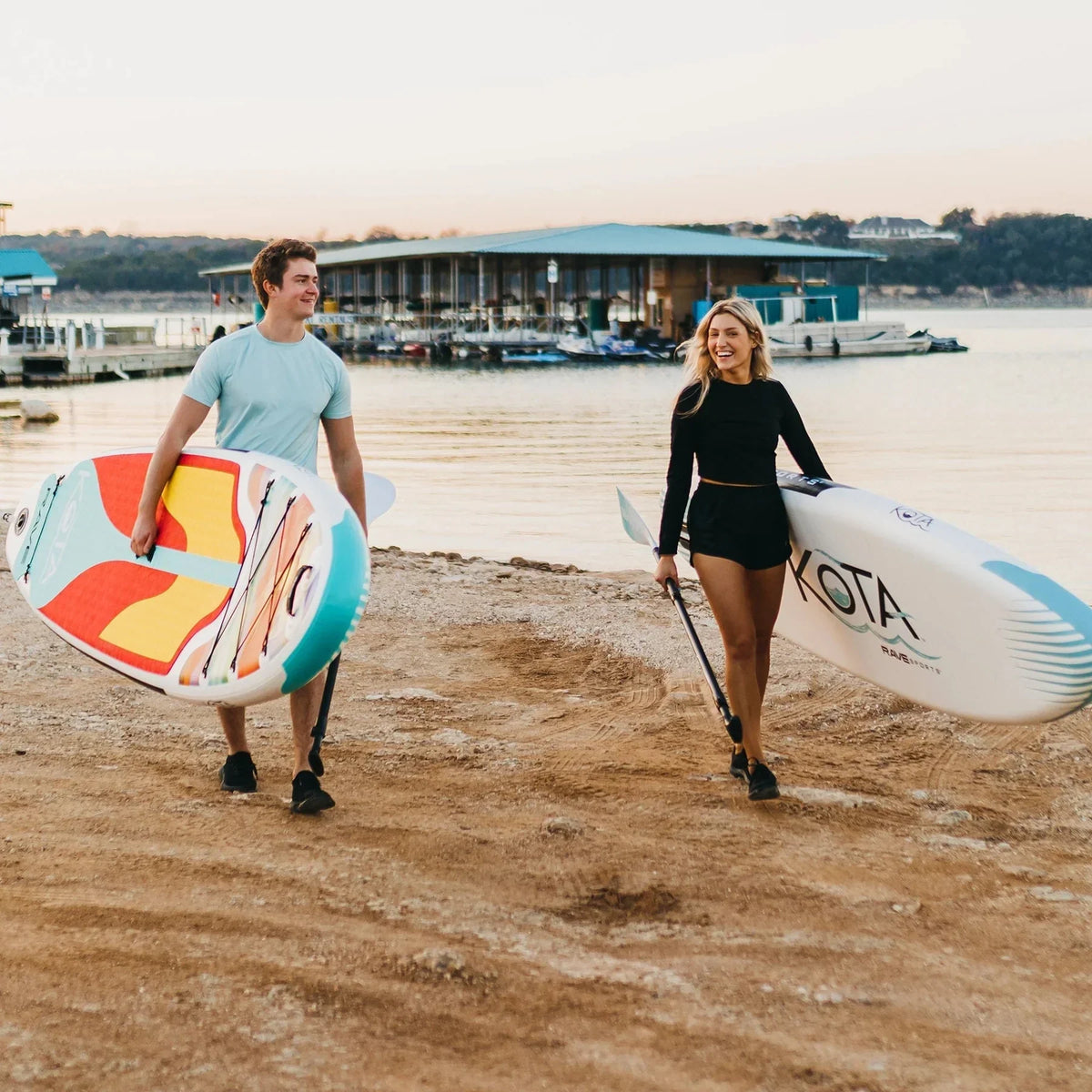 Stand Board Package Paddle Up Inflatable Mountain Sports Rave Lake Kota