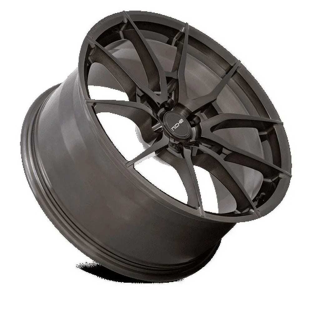 5X4.5 M111 Niche Monoblock Rim Mono 38MM, SMOKE 20X10 T111200066+38 Forged