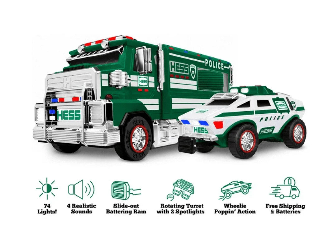 & Truck Holiday 2023 Hess Police Cruiser Truck
