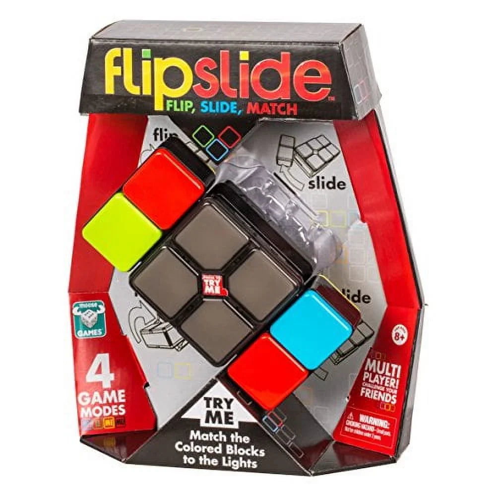 The Clock Match To Multiplayer Handheld Beat Game - Slide, And Game, Modes Flip, Fun - Electronic Game Colors | The 4 Flipslide