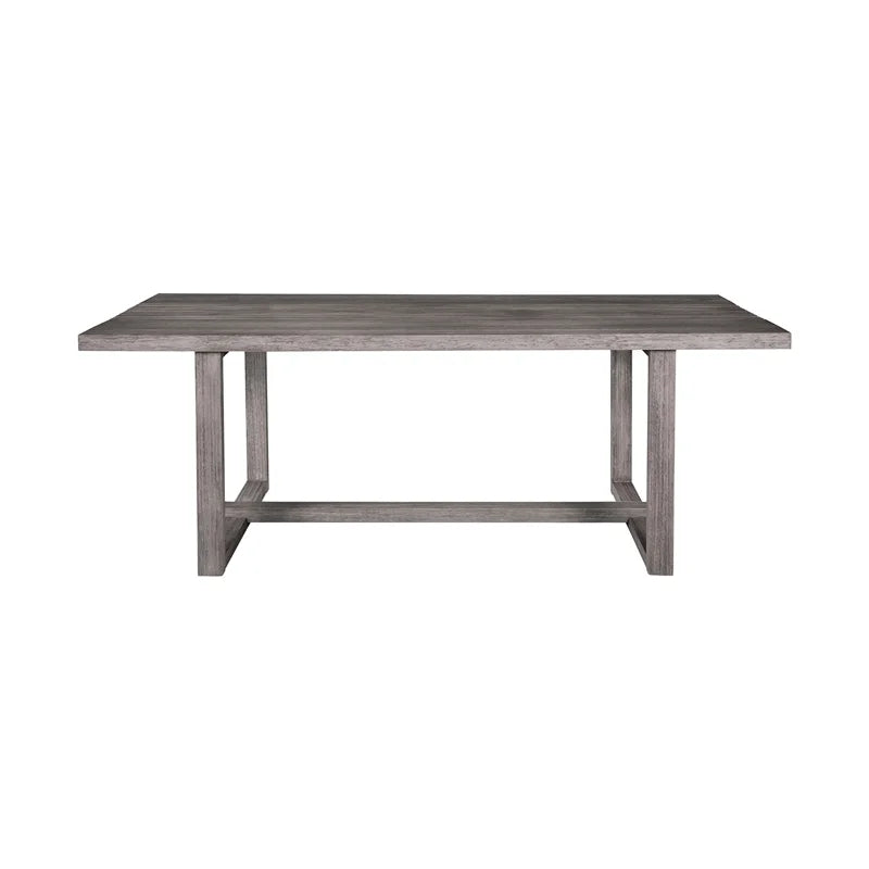 Eucalyptus Piece Set Island Live Edge Outdoor Dining 5 in Glendora and Rope