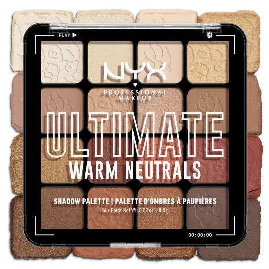 Shadow Neutrals Warm NYX Palette - Ultimate