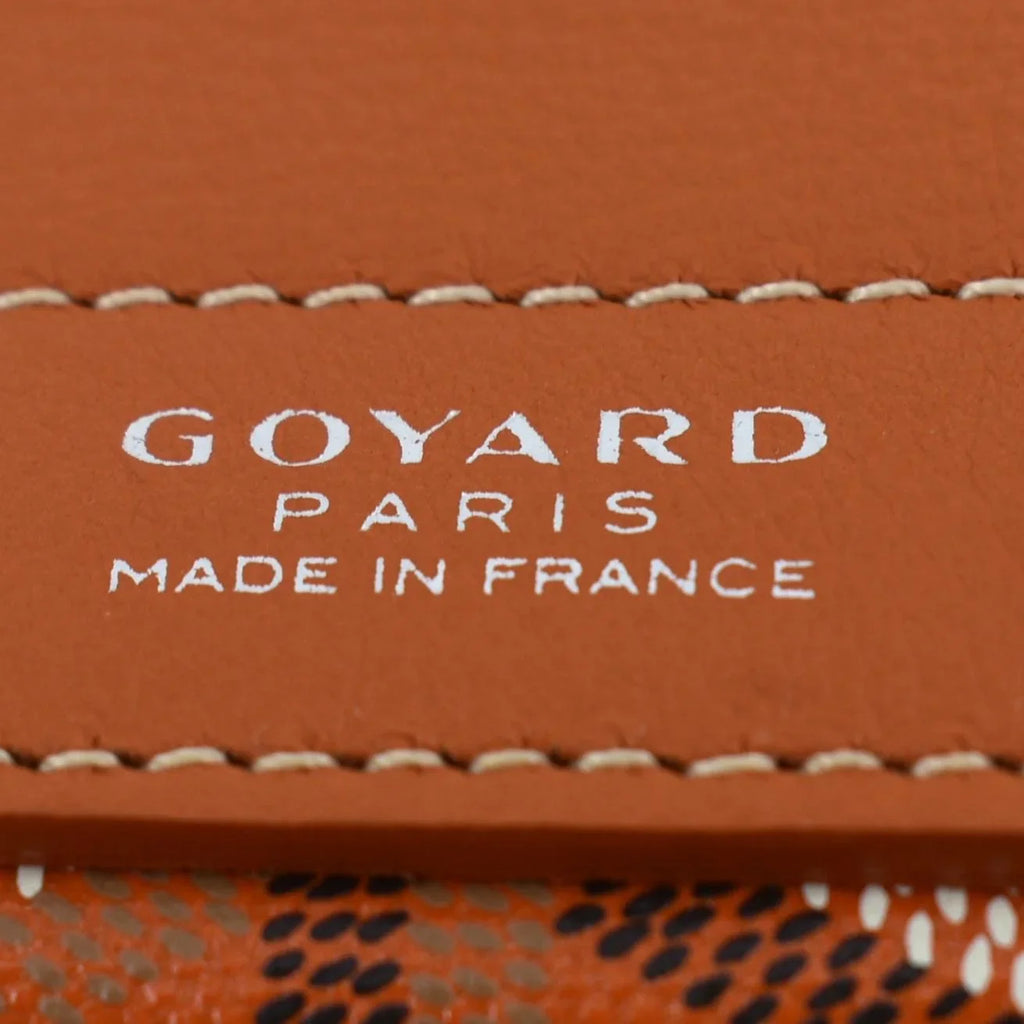 Bag GOYARD Canvas Rouette Orange Shoulder Soft Pre-owned