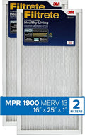 x Allergen, dimensions 1900 13, 24.72 Healthy 15.719 Filtrete Air MPR 0.78 16x25x1 Filter 2-Pack x Living Ultimate MERV exact