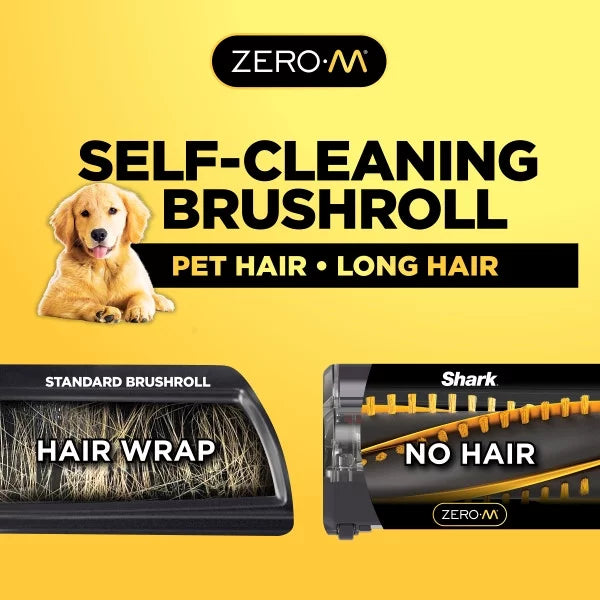 Brushroll with Lift-Away Powered Self-Cleaning Speed Shark Upright Vacuum Rotator