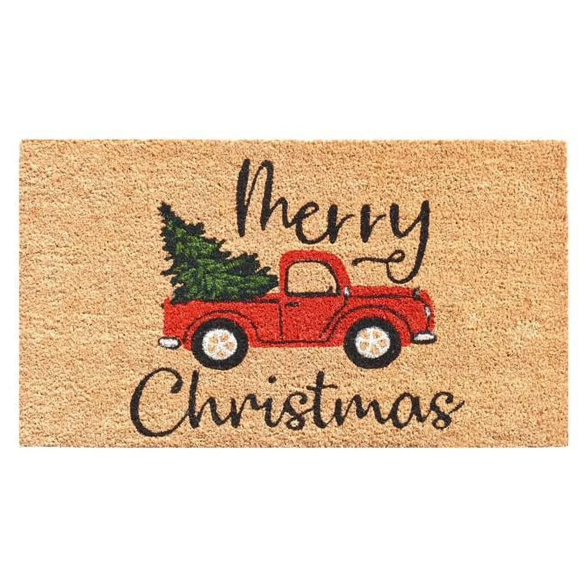 x Christmas Doormat, 29 Mills Color Calloway 17 in. Memories Rectangular Multi